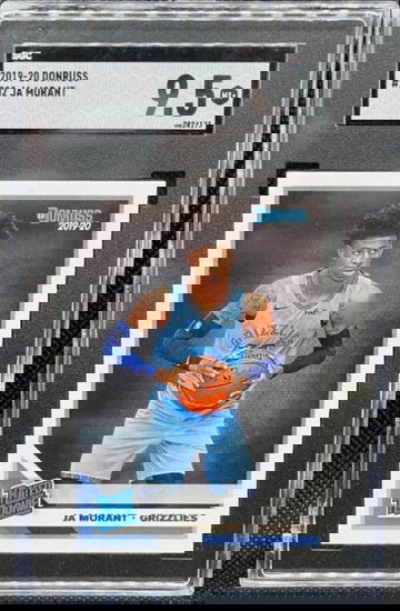 Ja Morant Rookie Donruss Graded SGC 9.5