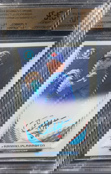 2014 Bowman Chrome Franklin Barreto auto