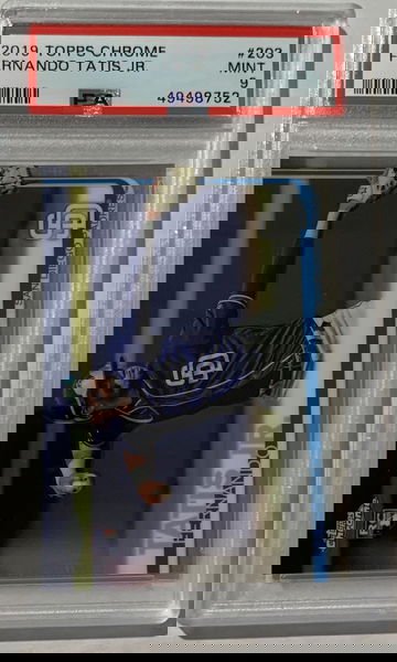 2019 Topps Chrome Fernando Tatis Jr. PSA 9