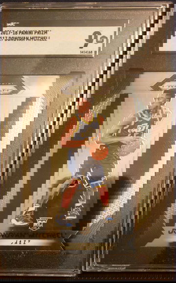 Donovan SPIDA Mitchell RC 2017 Prizm #117 SGC 9 📈 71 POINT GAME