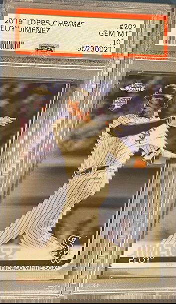 2019 Topps Chrome Eloy Jimenez RC Rookie PSA 10 Gem Mint