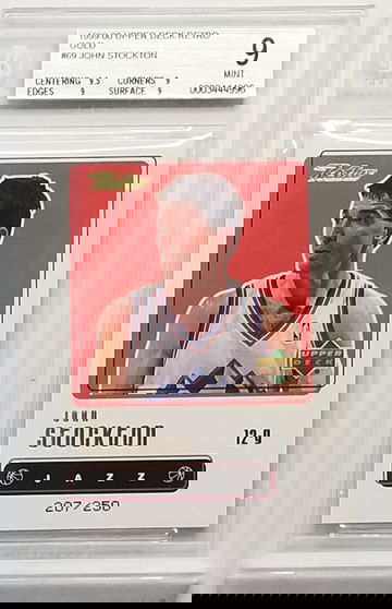 1999-00 Upper Deck Retro GOLD /250 John Stockton BGS 9
