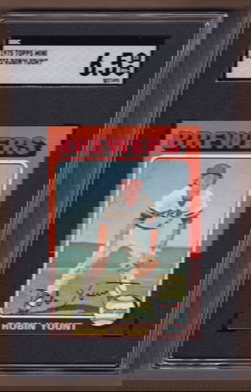 1975 Topps Mini #223 Robin Yount SGC 6.5