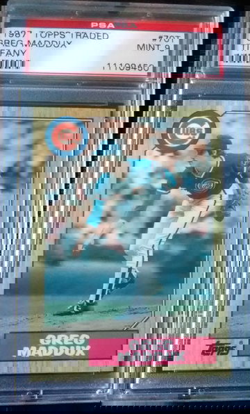 1987 Topps Traded Tiffany Greg Maddux