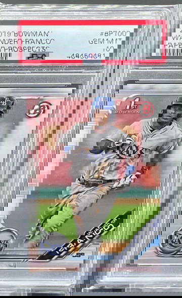 2019 Bowman Wander Franco BP100 PSA 10