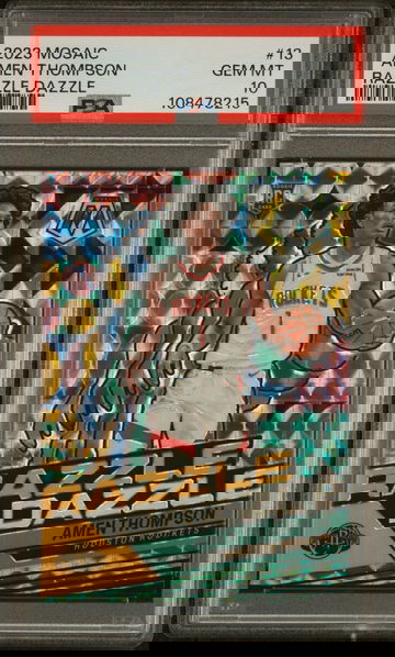 2023 Mosaic Razzle Dazzle Amen Thompson #13 PSA 10