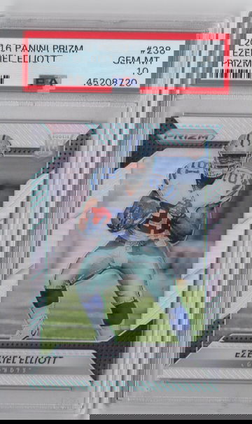 2016 Prizm Ezekiel Elliott SILVER PSA 10