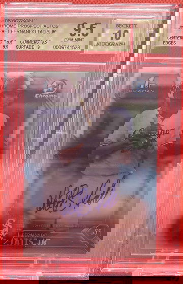 Fernando Tatis Jr 2016 Bowman Chrome Auto