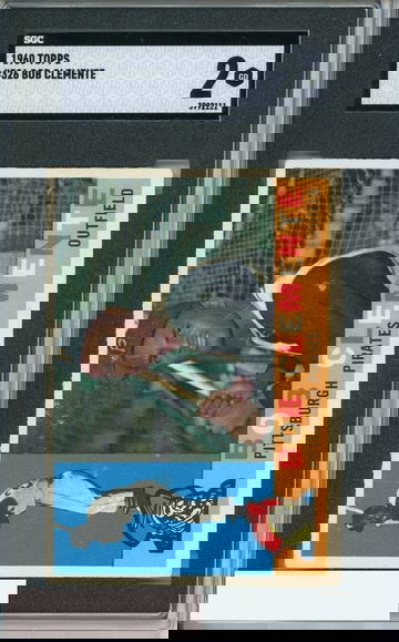 1960 TOPPS BOB CLEMENTE #326 SGC 2