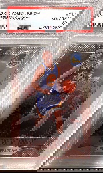 Stephen Curry 2012 Panini Prizm Base PSA 10