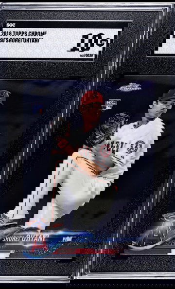 2018 Topps Chrome Shohei Ohtani #150 SGC 10