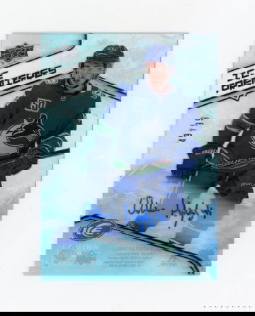 QUINN HUGHES 2019-20 Upper Deck Ice Premieres Auto Rc #49/99