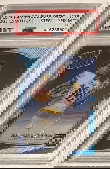 2017 Donruss Optic Juju Smith-Schuster Rookie PSA 10 Chiefs Steelers