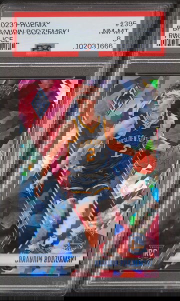 2023 Phoenix Brandin Podziemski Pink Ice 07/25 PSA 8