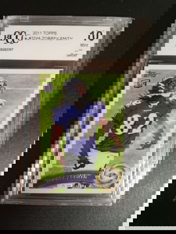 2011 Topps Torrey Smith RC BGS 10 #274