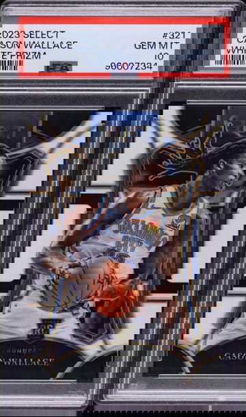 2023 Select Cason Wallace White Prizm Rookie /149 PSA 10