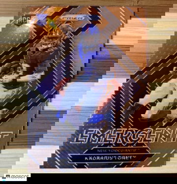 Kadarius Toney 2021 Panini Prizm Emergent #E-12 ROOKIE RC New York Giants