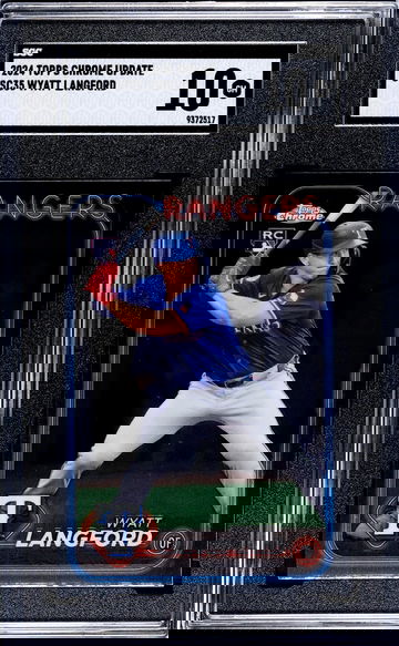 2024 Topps Chrome Update #USC35 Wyatt Langford SGC 10