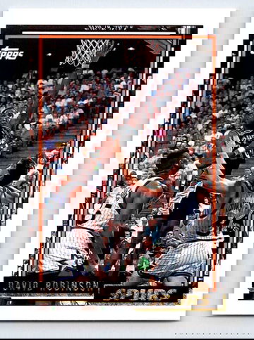 1992 93 Topps DAVID ROBINSON Gold Parallel #277