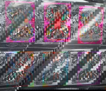 2021 NBA Prizm Rookie Parallel Lot Silver Barnes & Murphy Pink Sengun Mobley Cam Thomas Purple Murphy