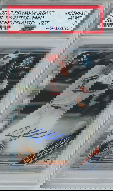 2019 Bowman Draft Adley Rutschman Auto Refractor PSA 9 #CDA-AR