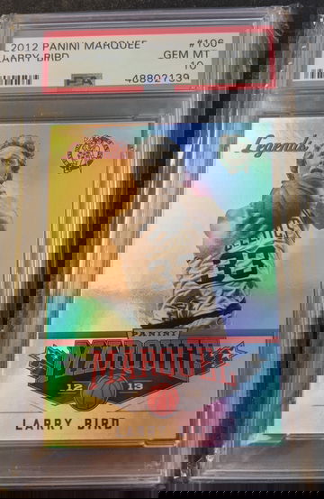 2012 Panini Marquee Larry Bird PSA 10