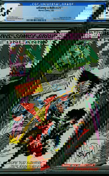 X-MEN #171, CGC 9.6 NM+