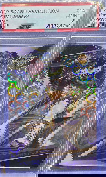 2019 Panini Revolution Groove #14 LeBron James PSA 9 MINT Los Angeles Lakers SP