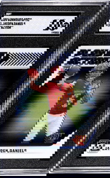 2024 Donruss Optic #1 Jayden Daniels Play Action SGC 10