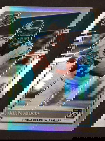 2020 Panini Donruss Optic Jalen Hurts Holo Rated Rookie #164