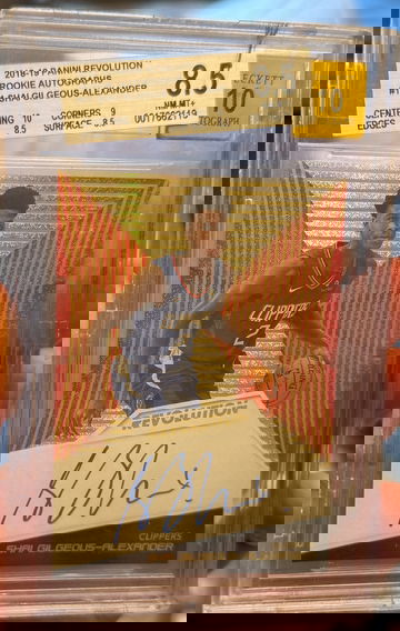 2018 Panini Revolution Shai Gilgeous-Alexander Rookie Autograph BGS 8.5 Auto 10