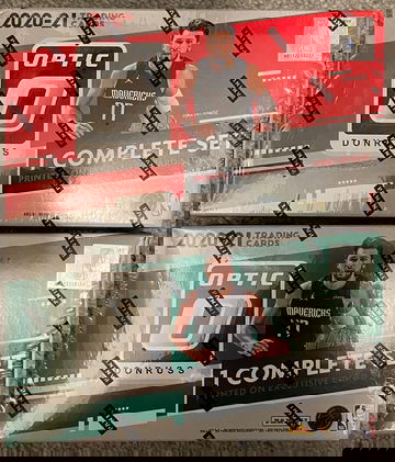 2x 2020-21 Panini Donruss Optic Basketball Sets  1 Fanatics Exclusive & 1 Target Exclusive