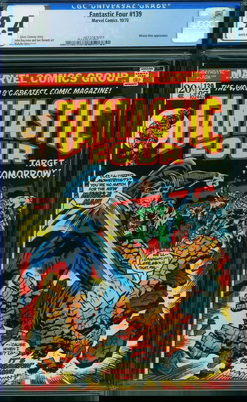 FANTASTIC FOUR #139, CGC 9.4 NM