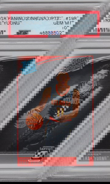 2018 Optic Trae Young PSA 10