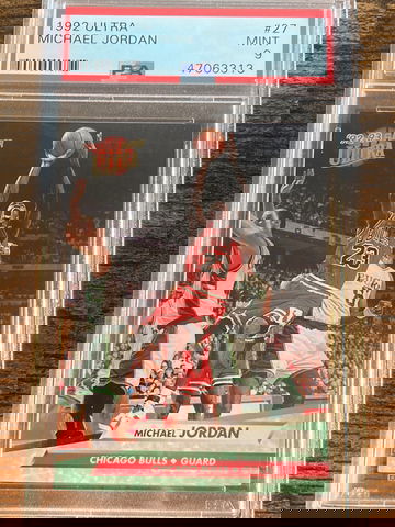 1992-93 Fleer Ultra Michael Jordan #27 PSA 9 MINT HOF