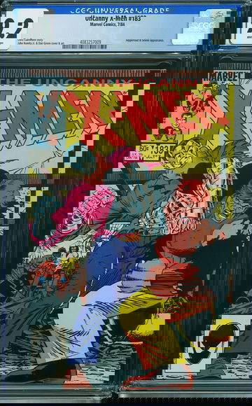 X-MEN #183, CGC 9.2 NM-