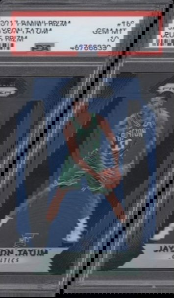 2017 Prizm Jayson Tatum blue