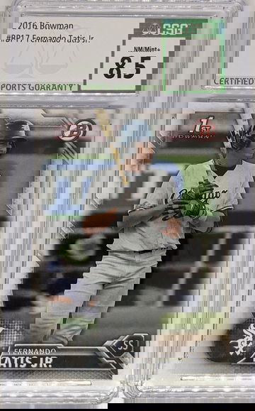 2016 Bowman Fernando Tatis Jr. 1st Bowman CSG Mint+ 8.5