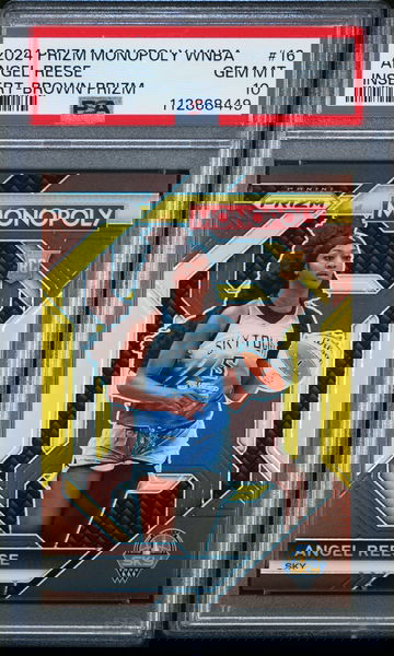  ANGEL REESE 2024 Prizm Monopoly #16 Brown Prizm Rookie RC /249 PSA 10 Gem Mint