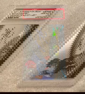 2011 Bowman Platinum Bryce Harper Prospect Auto Refractor  PSA 10