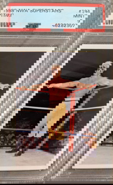 1988 Wonderama NWA Superstars #194 Sting RC Rookie PSA 9 MINT Wrestling Card(Shipping from Canada)