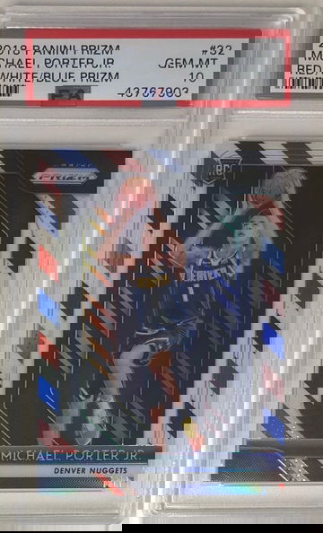 2018-19 Panini Prizm Michael Porter Jr RWB