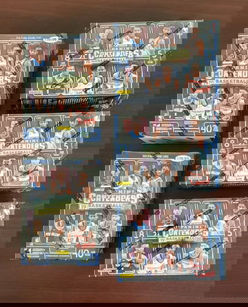 2019 NBA CONTENDERS BLASTER BOX lot of 5 sealed