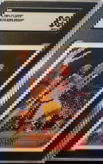 1996-97 Topps #138 Kobe Bryant SGC 8