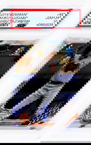 2019 Bowman Marco Luciano Prospects Chrome #82 PSA 10