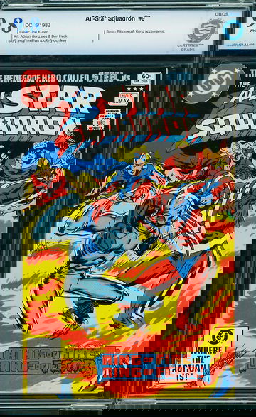 ALL-STAR SQUADRON #9, CBCS 9.8 NM/MT