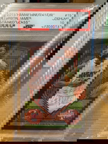 2013 Lebron James Stained Glass PSA 10 *Pop 12*