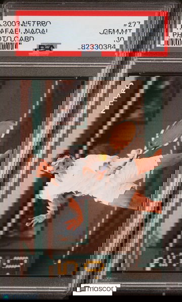 2003 Netpro Photo Card Rafael Nadal #27 PSA 10