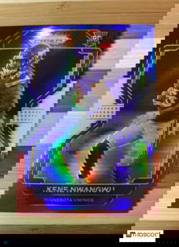 🔥2021 Panini Prizm Red White & Blue RWB Rookie RC Card - Kene Nwangwu #364