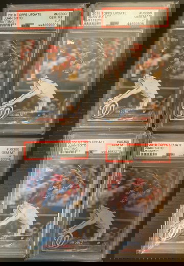 JUAN SOTO (LOT OF 4)